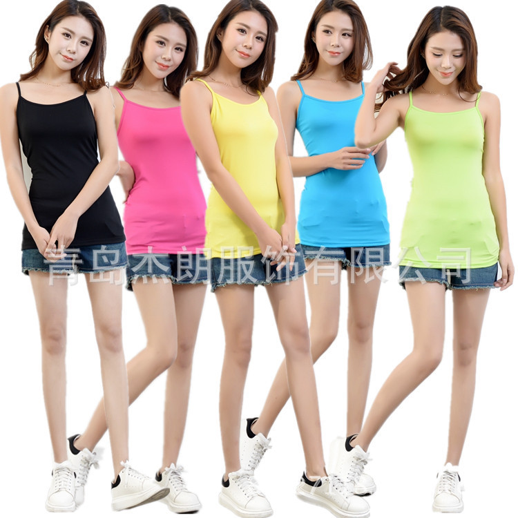 Camisole Women's Spring and Summer Bottoming Shirt Modal Y-Shaped Small Camisole I-Shaped Vest Thin Plus Fat Extra Large