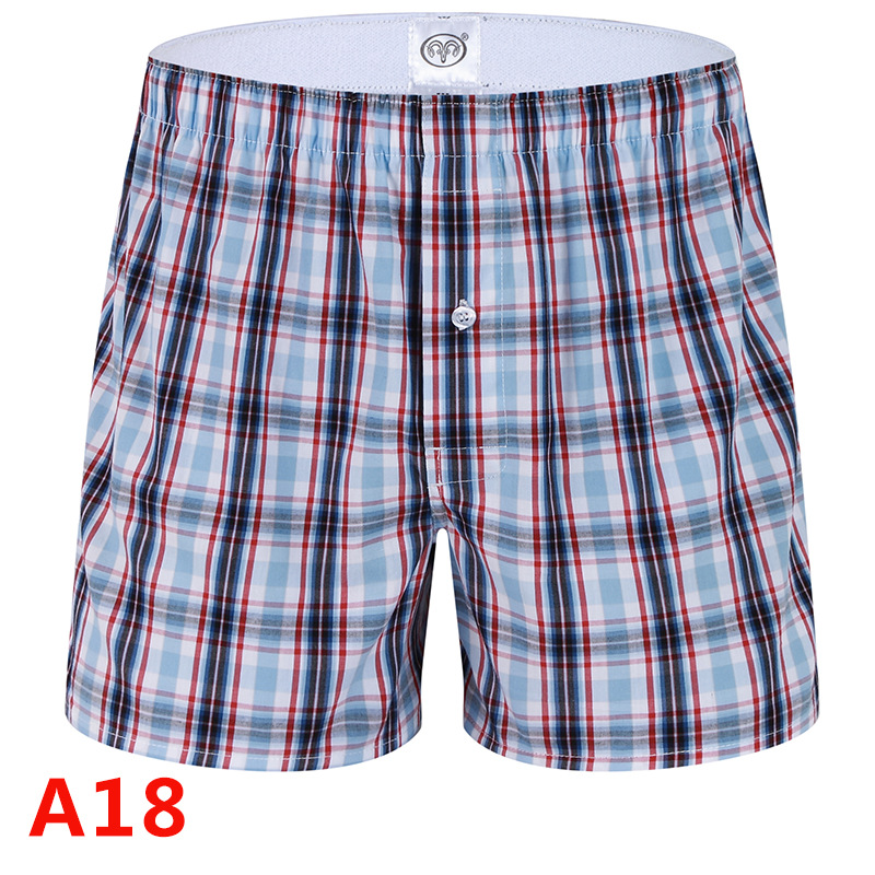 Lin Hengxiang algodón sueltos calzoncillos de los hombres verano casa casual impreso Arro pantalones cortos pantalones de los hombres al por mayor