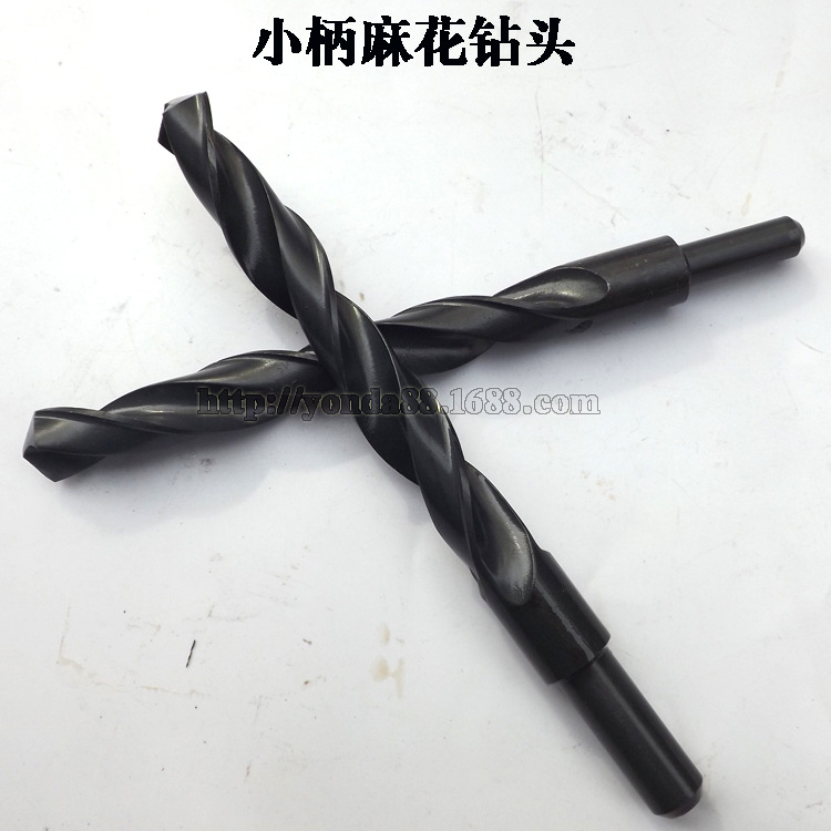 黑色高速钢小柄麻花钻头木工 金属钻头1/2 缩柄钻咀等柄加长钻咀