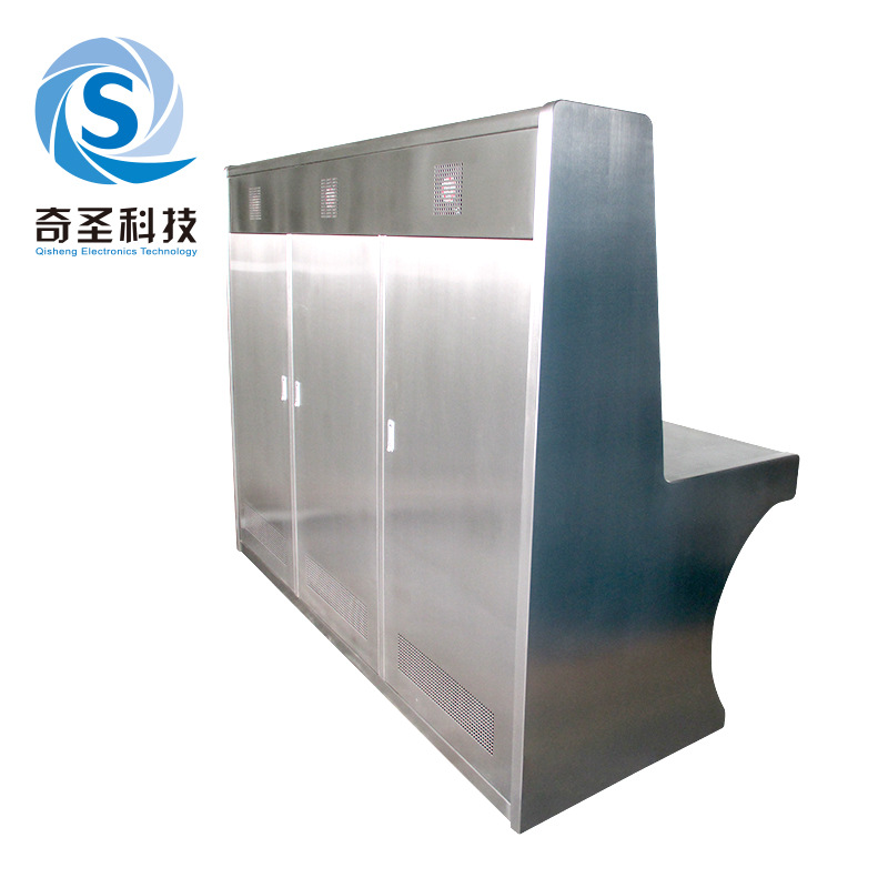 新款不锈钢工业机房调度控制台 304不锈钢终端操作控制台