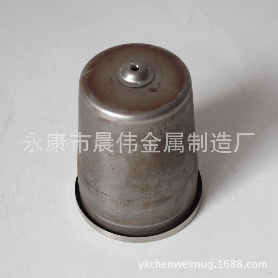 传销供应二节杯不锈钢拉伸内胆母子杯不锈钢内胆饮水机咖啡杯配件