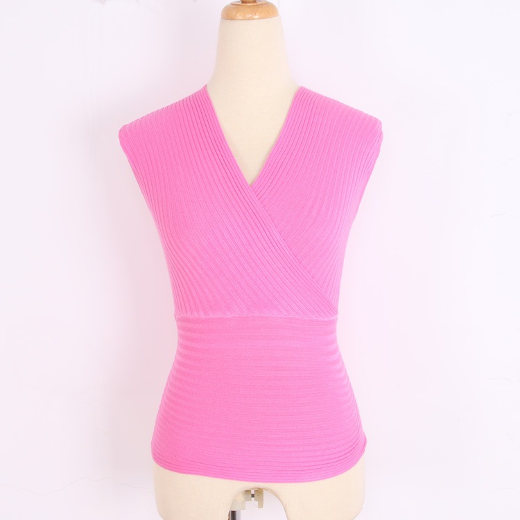 로즈 레드 조끼