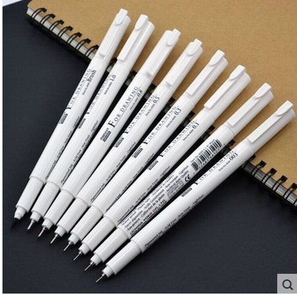 日本内田美辉4600针管笔 草图笔 绘图勾线笔 手绘动漫高达模型笔