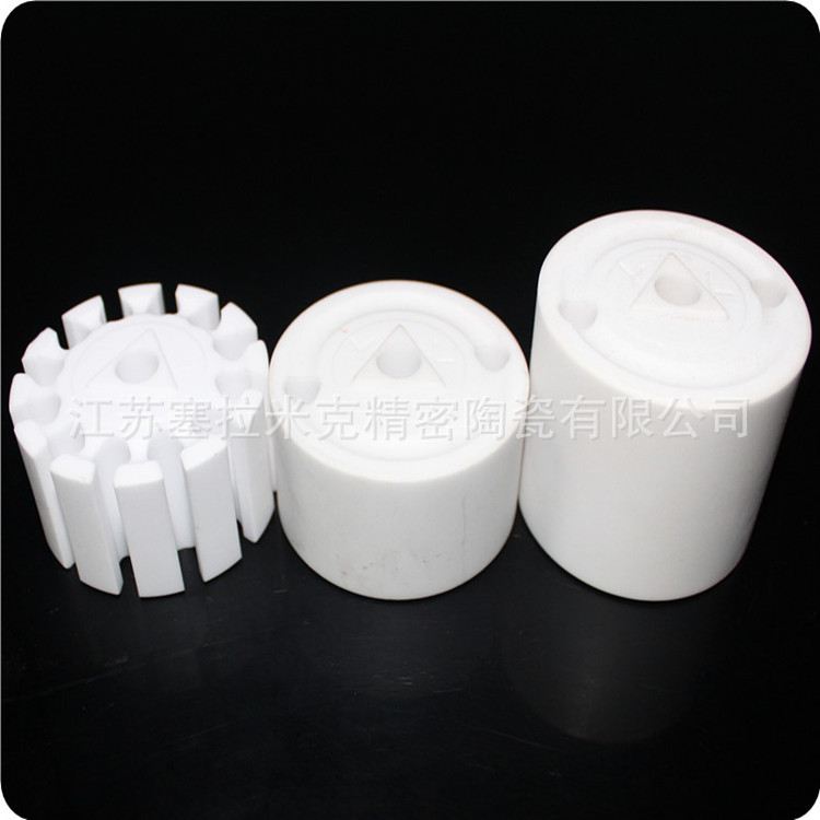 95氧化铝高频绝缘陶瓷头隔热陶瓷