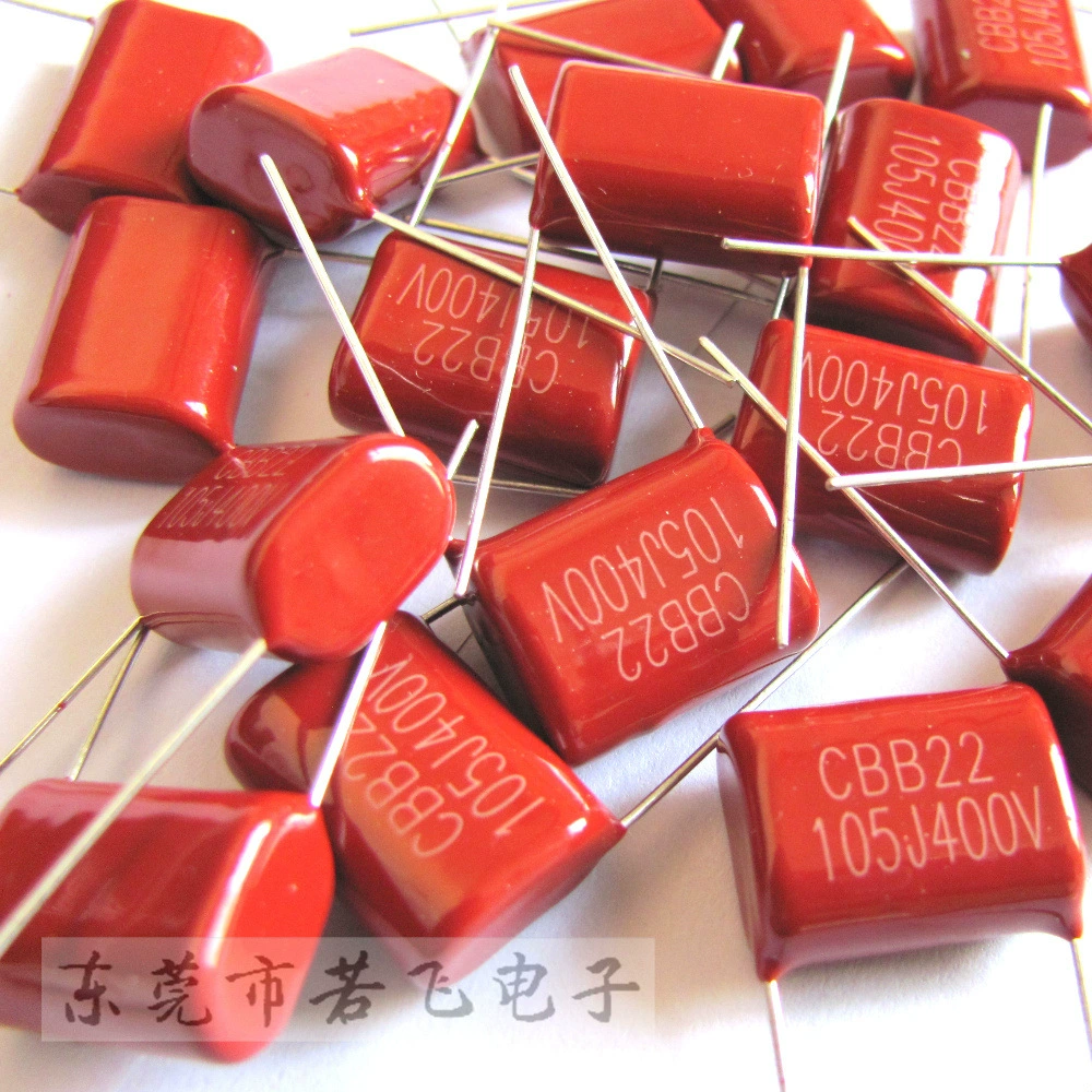 Производитель спот CBB22 конденсаторы 105J400V Пленочные конденсаторы 1uF 400V105J шаг ноги 15, 20