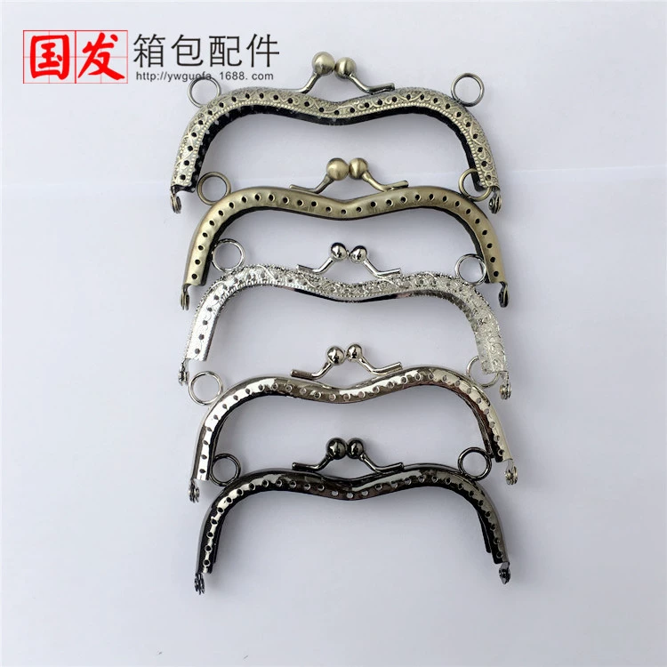 Wallet handmade, bag accessory, small eyes, 11cm, DIY