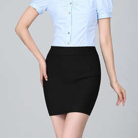 春秋新款女装短裙职业包臀裙显瘦修身半身裙一字女裙工作上班裙子