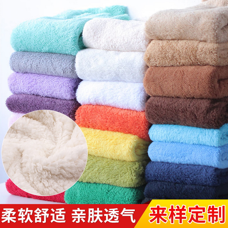 全涤超软舒棉绒面料布羊羔绒宠物面料现代扎染时尚可爱家居服面料