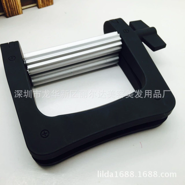 Lierda aluminum alloy frosted paste squeezer hairdressing toothpaste squeezer dye paste squeezer professional household paste squeezer