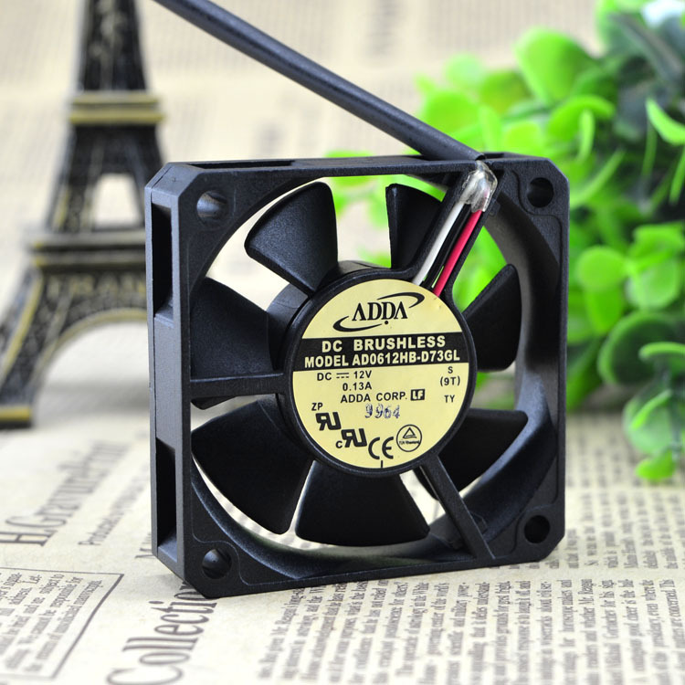 协禧ADDA 6015 12V 0.13A AD0612HB-D73GL 双滚珠机箱风扇