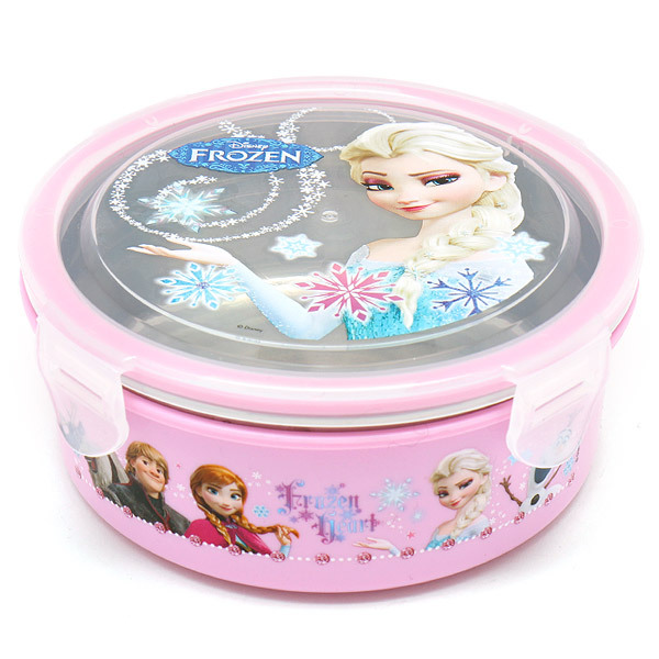 South Korea purchase two sisters tableware children's stainless steel heat insulation lunch box 630