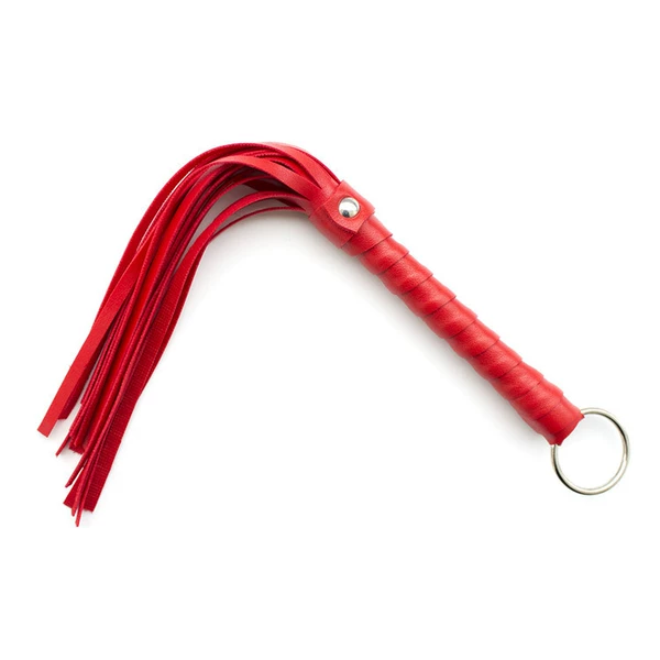 Iron ring full red-small whip