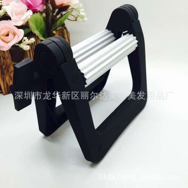 Lierda aluminum alloy frosted paste squeezer hairdressing toothpaste squeezer dye paste squeezer professional household paste squeezer