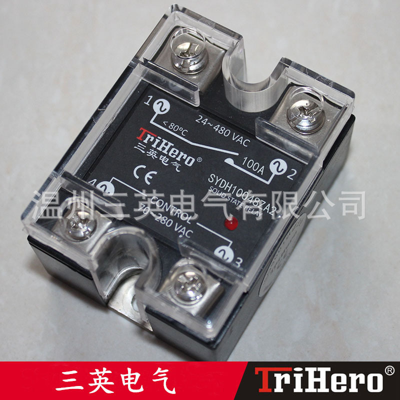 三英电气 厂家SSR-100AA 交流控交流单相固态继电器