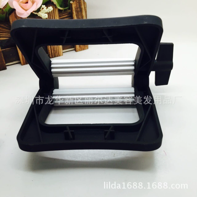 Lierda aluminum alloy frosted paste squeezer hairdressing toothpaste squeezer dye paste squeezer professional household paste squeezer