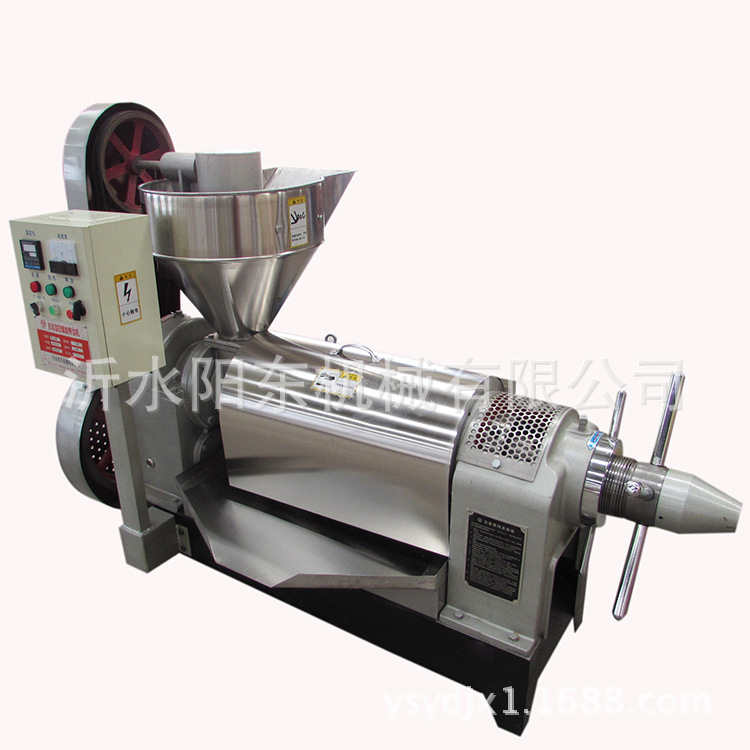 125型螺旋榨油机 三相电油坊全自动榨油机 商用螺旋型榨油机生产