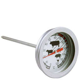 咖啡牛奶温度计 牛肉烤肉bbq烧烤温度计 0-120度探针式