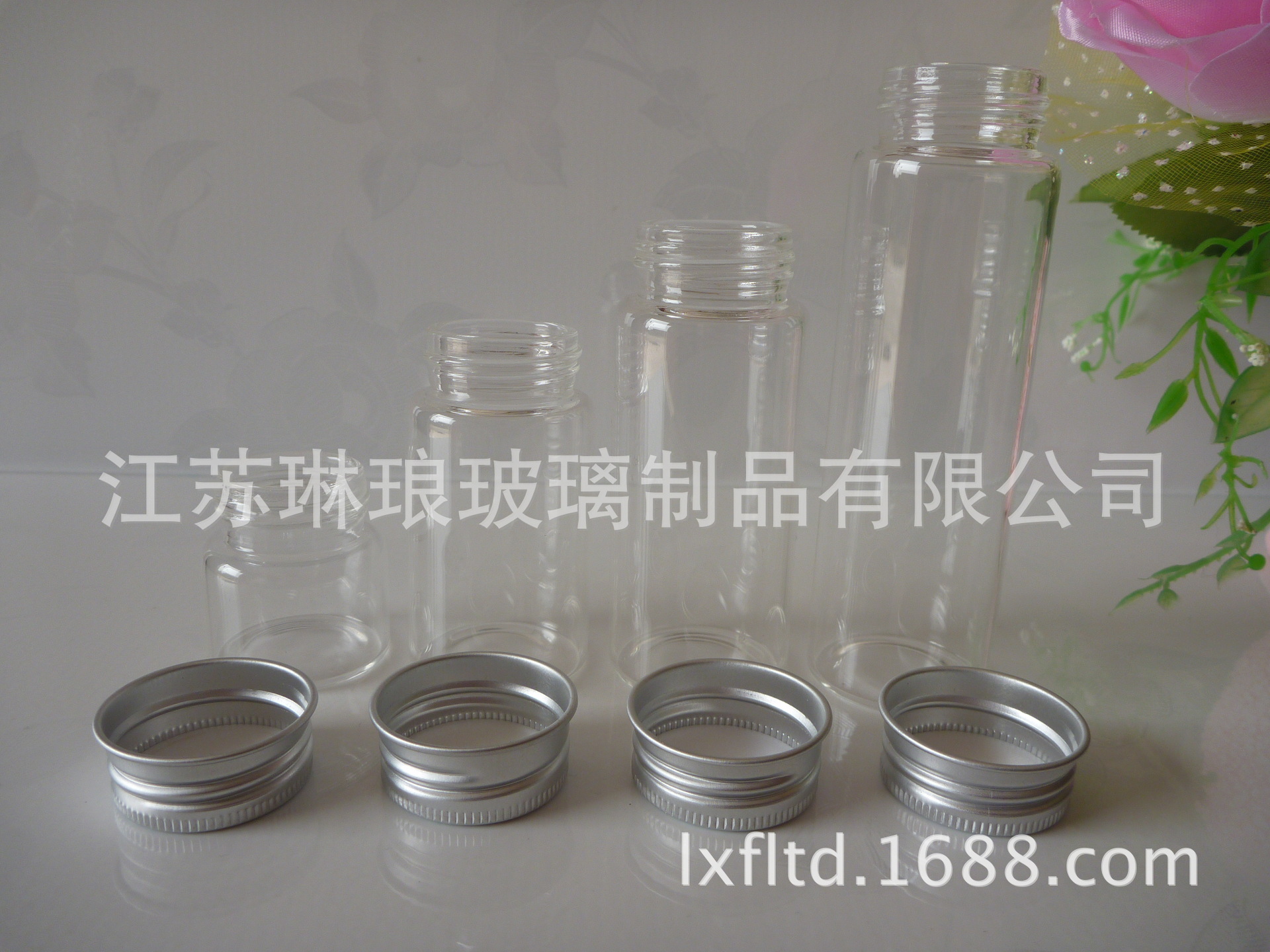 65毫升糖果瓶 管制玻璃瓶 高硼硅玻璃批发玻璃瓶 3790手工糖果瓶