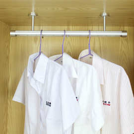 衣柜衣帽间悬挂式挂衣杆 吊装式铝合金led人体感应衣柜灯LED衣通