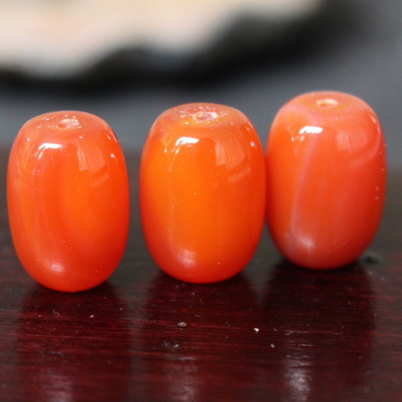 Natural Red Agate Barrel Beads, Top Beads, Matching Beads, Diy108 Buddha Beads, Waist Beads, Necklace Accessories