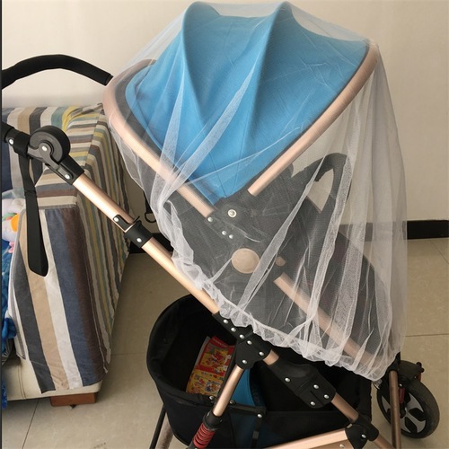 婴儿车蚊帐全罩式通用加大溜娃神器帐篷宝宝推车专用防蚊罩
