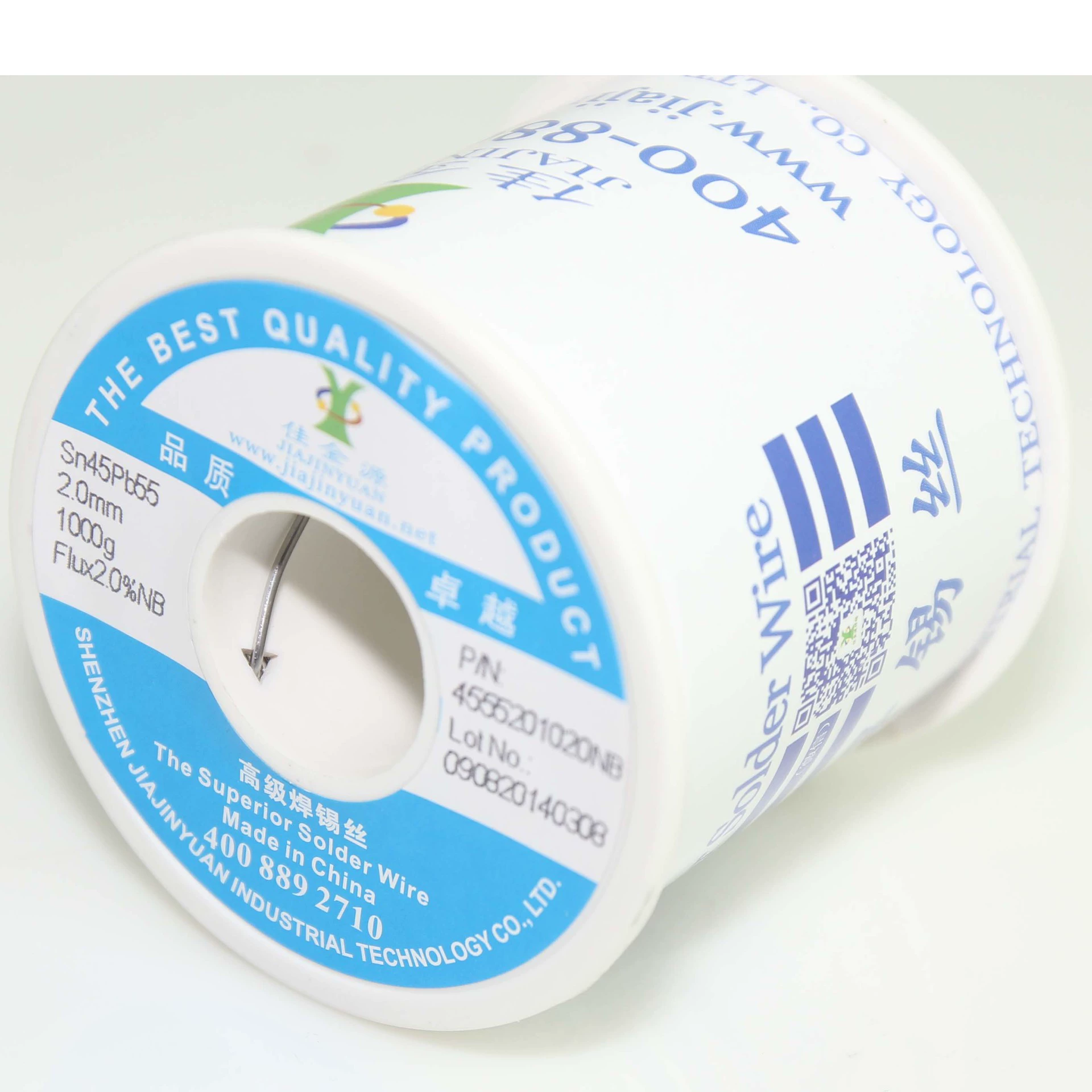Jia Jinyuan припой 45 градусов Sn45Pb припой проволоки 0,8 мм завод прямой оптовой Качество и количество