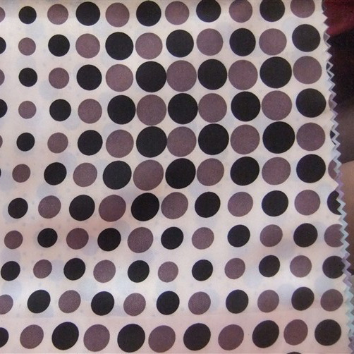 厂家直销 彩色圆点印花色丁布 豹纹  服装面料 箱包布 印花色丁