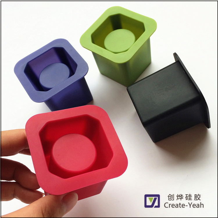 工厂现模供应硅胶冰格模具硅胶单孔冰杯模食品级制冰模具自制