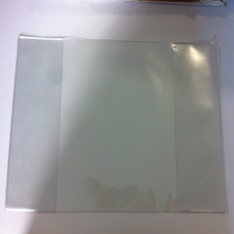 厂家制作pvc书皮套透明书皮磨砂橙皮纹pvc书套学生课本保护套