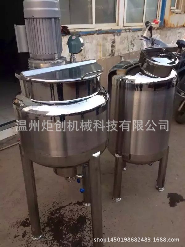 电加热不锈钢反应釜优惠 专业机械密封设备反应釜 反