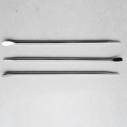 Hardware tool replacement and installation car tire bar crowbar chrome-plated round white tip pry bar pressure bar screwdriver net pry plate