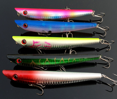 12cm/18g Lead Dog Lure, Z-Shape Dog, Lead Minnow