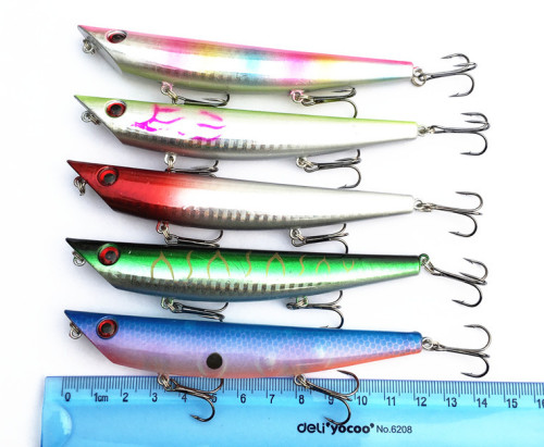 12cm/18g Lead Dog Lure, Z-Shape Dog, Lead Minnow