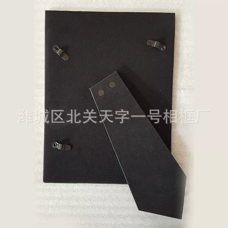 新款相框背板支架 密度板背板 厂家供应生产 加厚贴黑纸相框背板
