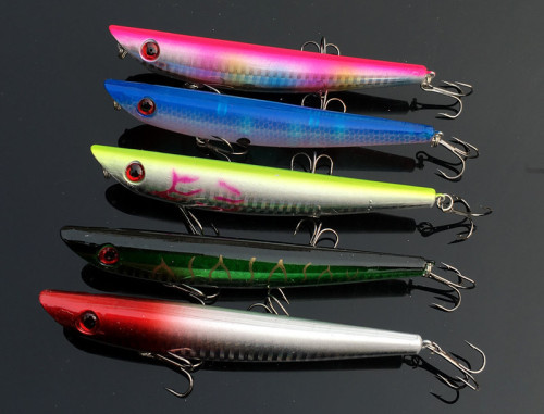 12cm/18g Lead Dog Lure, Z-Shape Dog, Lead Minnow