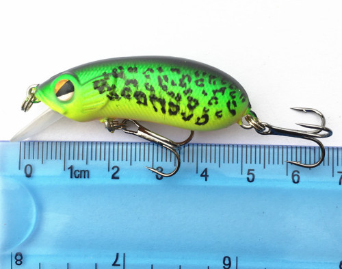 Fishing bait, fish hook, fishing gear, Lua Bait Minnow 5cm/7.5g Cub Monster Lua Bionic Bait
