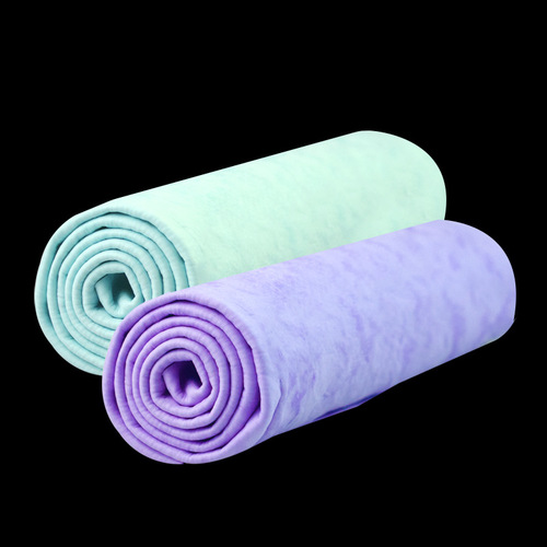 Pet towel large size with bucket thickened 65*42cm dog and cat bath towel water-absorbent deerskin towel pet supplies