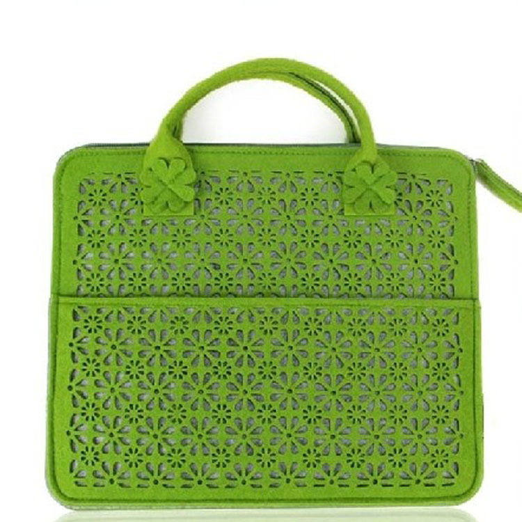 工厂生产 电脑包 手提平板电脑毛毡包  可 印logo