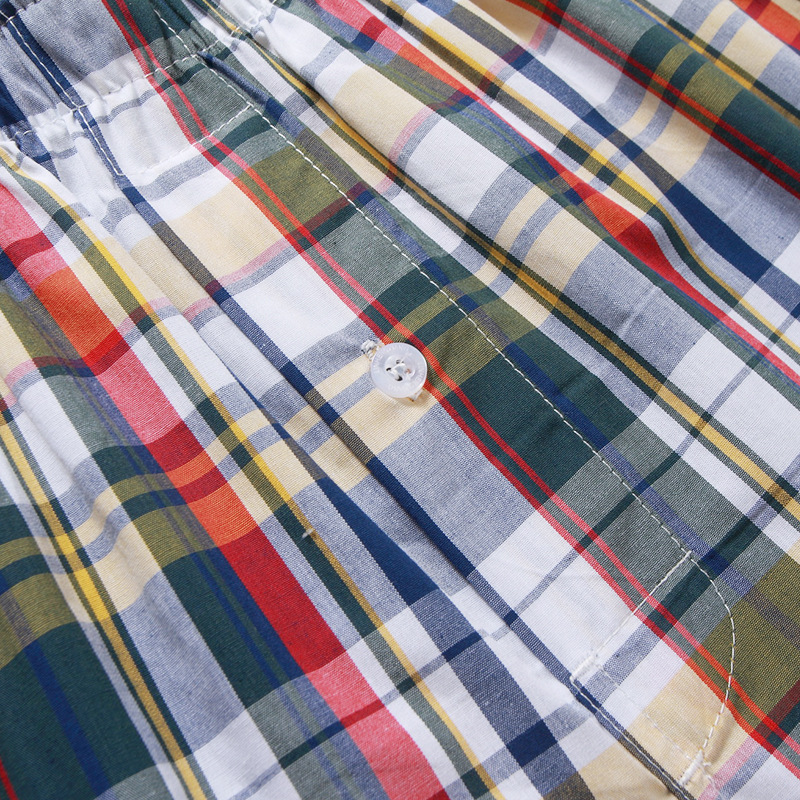 Lin Hengxiang algodón sueltos calzoncillos de los hombres verano casa casual impreso Arro pantalones cortos pantalones de los hombres al por mayor