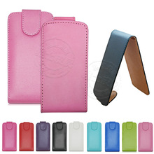 创意新款DIY万能魔术贴上下翻手机皮套 平纹竖开通用保护套工厂货