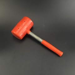 【廠家】橡膠錘透明木柄皮榔頭皮錘黃色透明皮錘量大從優
