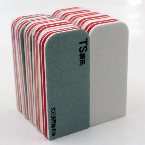 Commonly used polishing blocks for literary games, double-sided polishing blocks, red sandwich polishing blocks, nail files, Tang's double-sided red sandwich
