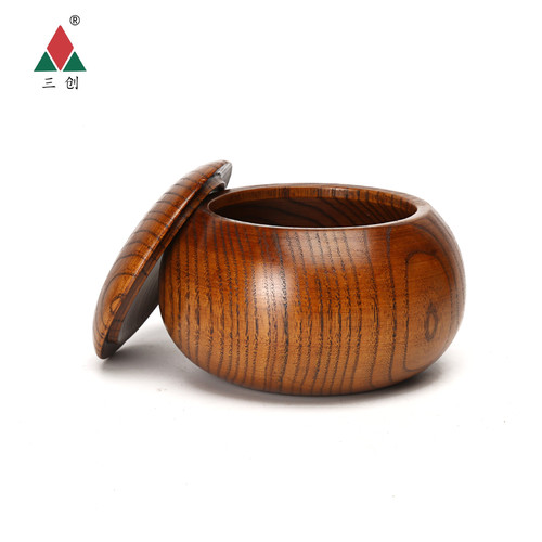 Sanchuang Competition Home Go Large Whole Wood Go Can Wooden Backgammon Box Solid Wood Chess Box Wholesale