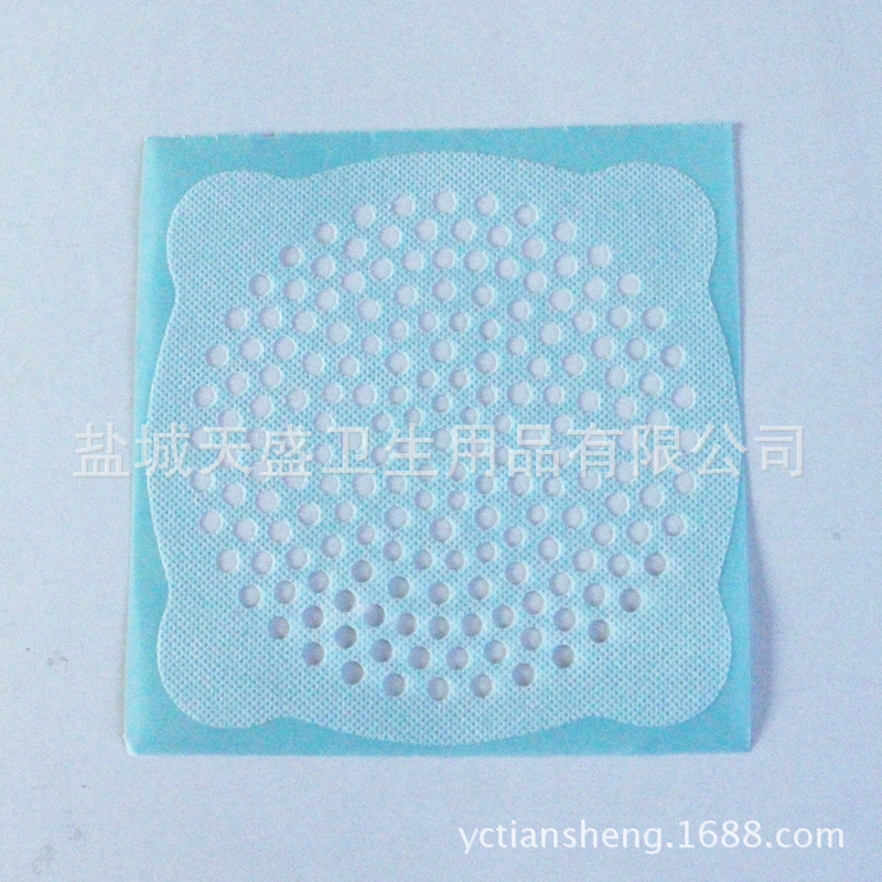 Pegatinas de drenaje de piso desechables Filtro de drenaje red de alcantarillado Filtro de pelo pegatinas gran red de drenaje de piso antibloqueo