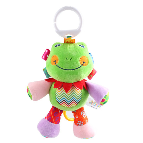 SOZZY toys baby plush doll 0-3 years old baby soothing bell car hanging bed hanging toys wholesale