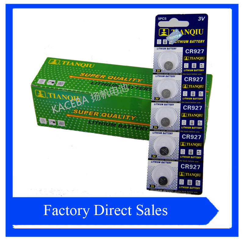 天球CR927扭扣电池 3V锂电池自行车配件 气嘴灯遥控电池 厂家批发