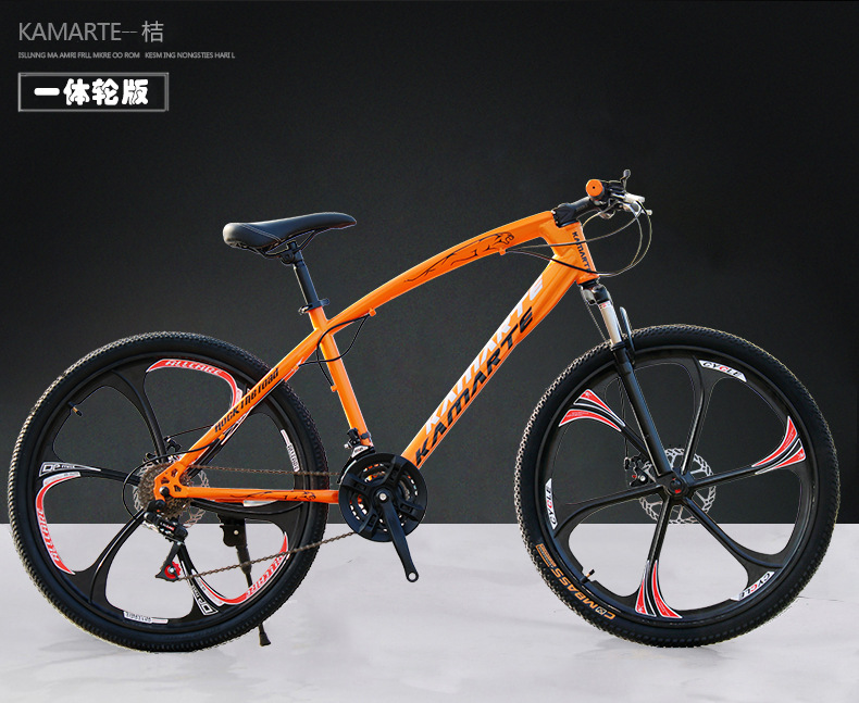 Fábrica al por mayor 26 pulgadas bicicleta de montaña adulto velocidad variable bicicleta regalo bicicleta de una sola pieza entrega