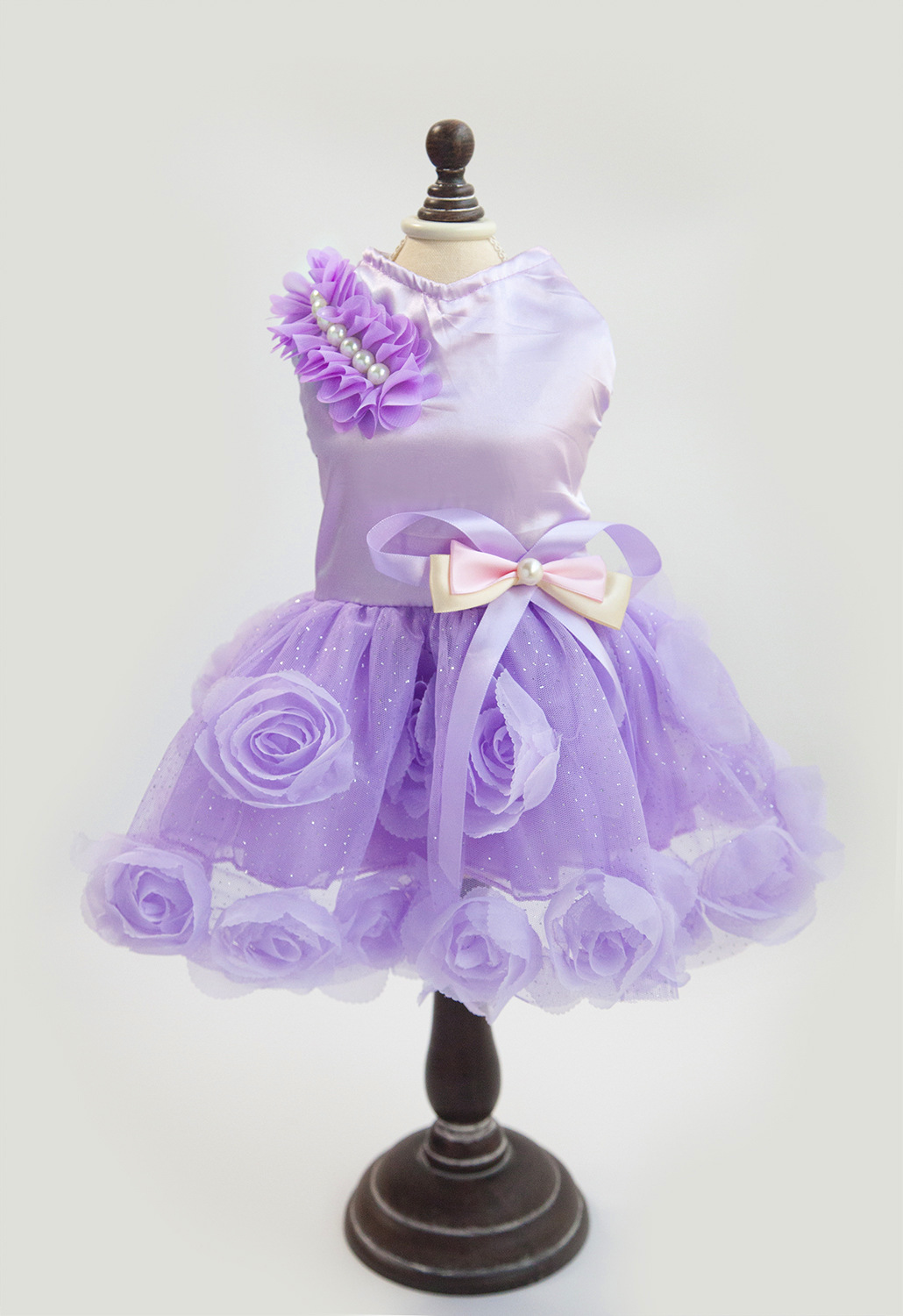 Ropa para mascotas ropa para perros ropa para mascotas primavera y verano vestido fino para mascotas nuevo vestido rosa