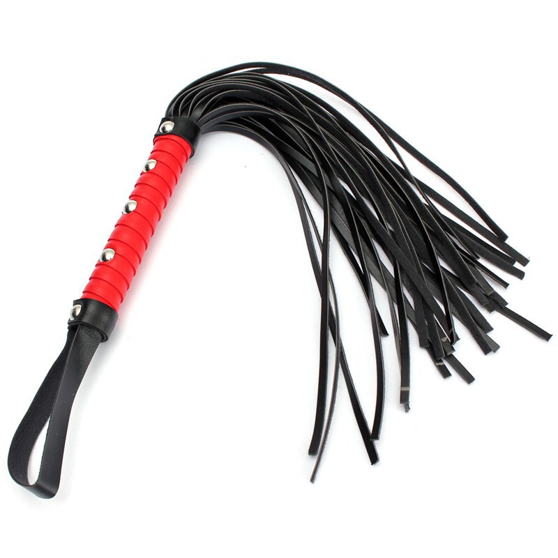 206 light weight red handle overlord Queen whip little black whip adult AliExpress
