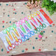 Qian Hong Stationery Children's Safety Lace Scissors Handmade Diy Album Photo 6 Cut Lace Pattern Shape